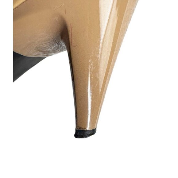 VTG Salvatore Ferragamo Women’s Sz 12 B Mauve Pink Leather Slip On Heels w/ Bow - Picture 11 of 15